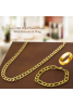 Sana 24K Gold Plated Chain With Bracelet & Ring For Unisex, SNS55